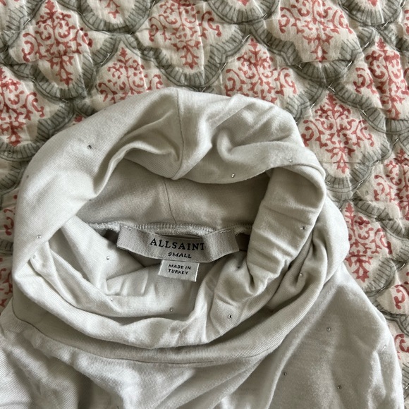 All Saints Turtle Neck with Rhinestones - Picture 4 of 5